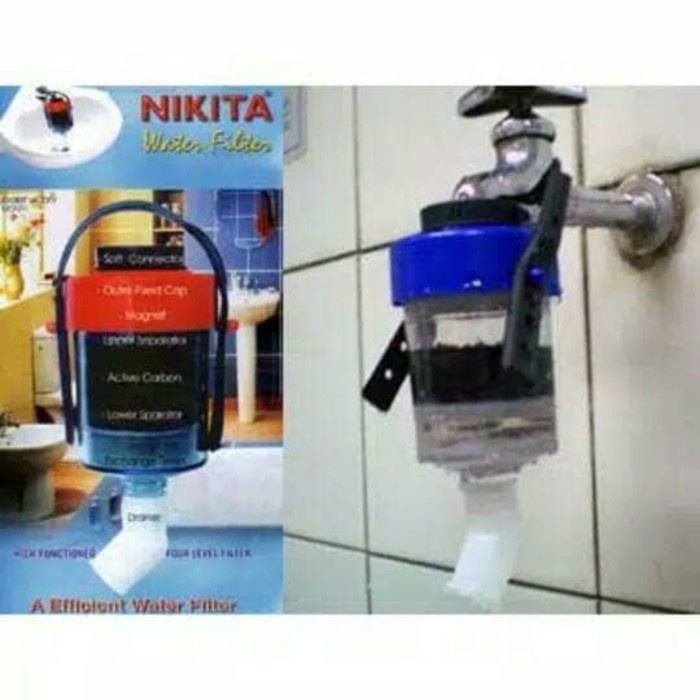 70g07 Saringan Air Dengan Corong Nikita Water Filter Bf20V1