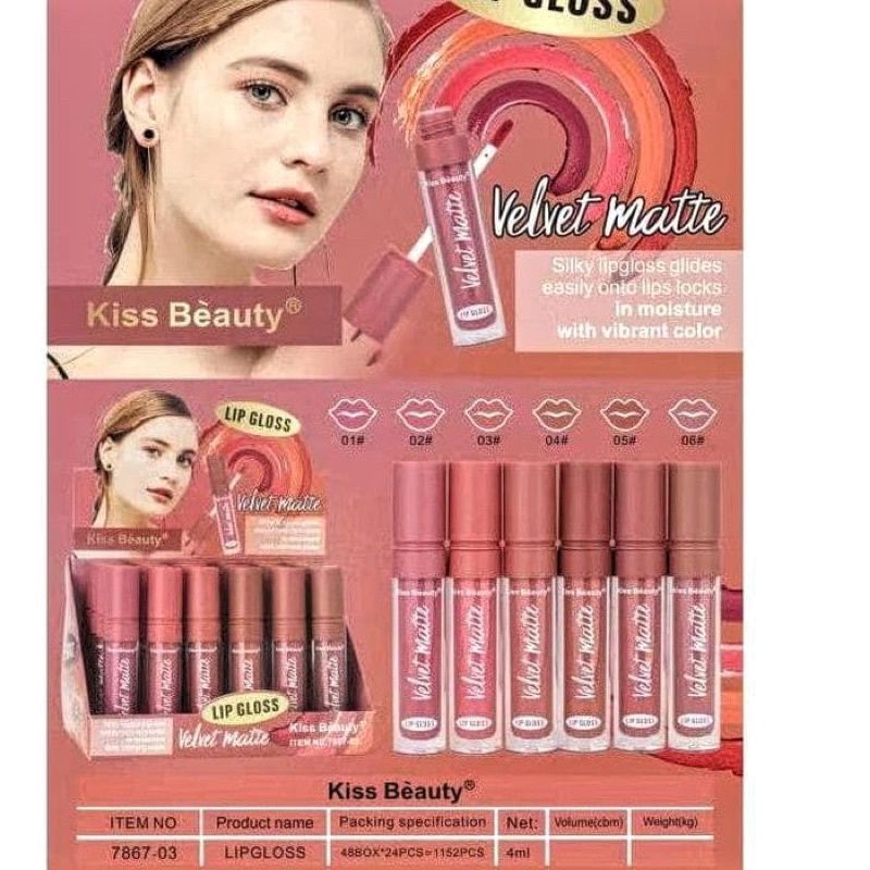 Medan super murah cod/lipcream Revlon Velvet 8066