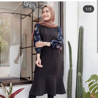 ANINA TUNIK Moscre Baju  Atasan  Baju  Wanita  Modern Baju  