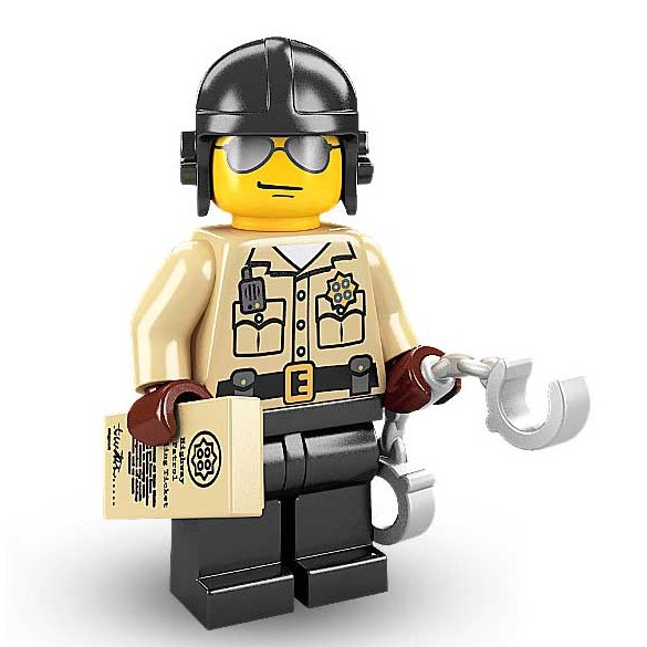 LEGO MINIFIGURE SERIES 2 TRAFFIC COP