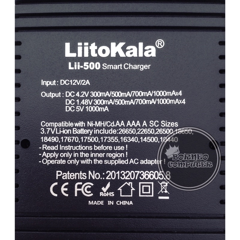 Brezybeauty05 Charger Battery Cell 18650 Liitokala Lii-500 Lii500 Lii 500
