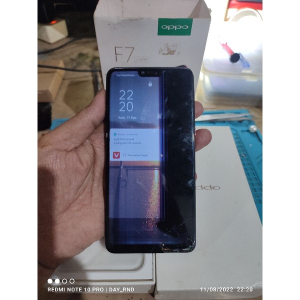 Oppo F7 (CPH1819) Ram 4/64 Minus LCD. (HP+Dusbook.)
