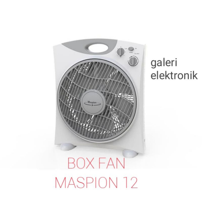 Kipas angin kotak, meja,duduk Maspion box fan EX 2109 /12IN