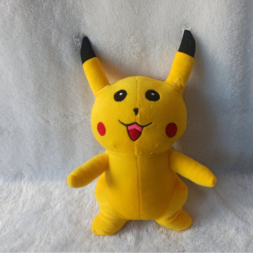 Boneka pokemon pikachu L murah