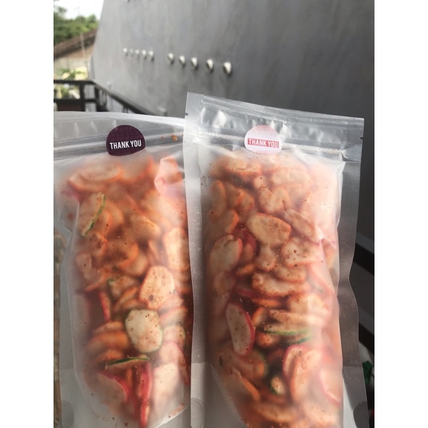

[100] KERUPUK SEBLAK PEDAS/KERUPUK SEBLAK EXTRA DAUN JERUK/KERUPUK SEBLAK BA