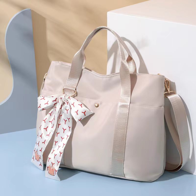 BJ64900 - BEIGE/BLACK/PINK - TAS SLEMPANG PITA WANITA FASHION IMPORT MODIS ELEGAN TERMURAH TERLARIS TERBARU BAGSTORE JAKARTA TAS BATAM ZC4900