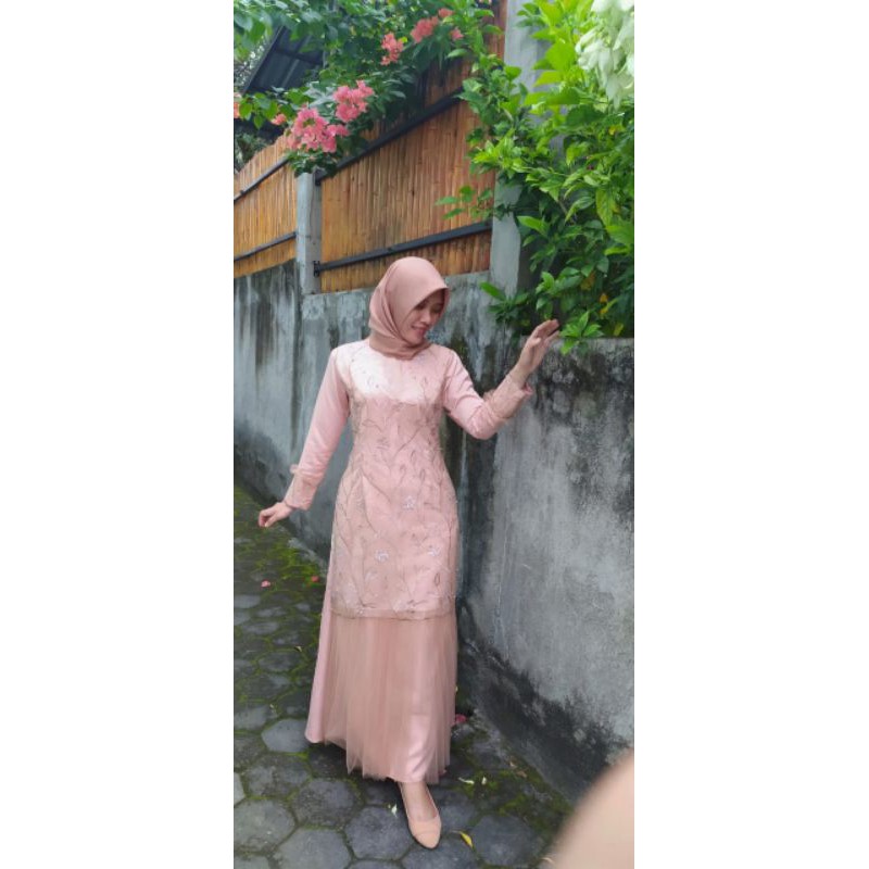 Gamis Tile Cantik - Queen Rose Series