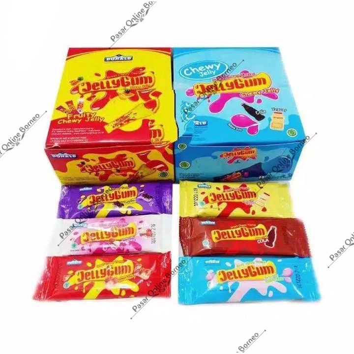 Donald Jelly Gum Per Pack 24 Pcs