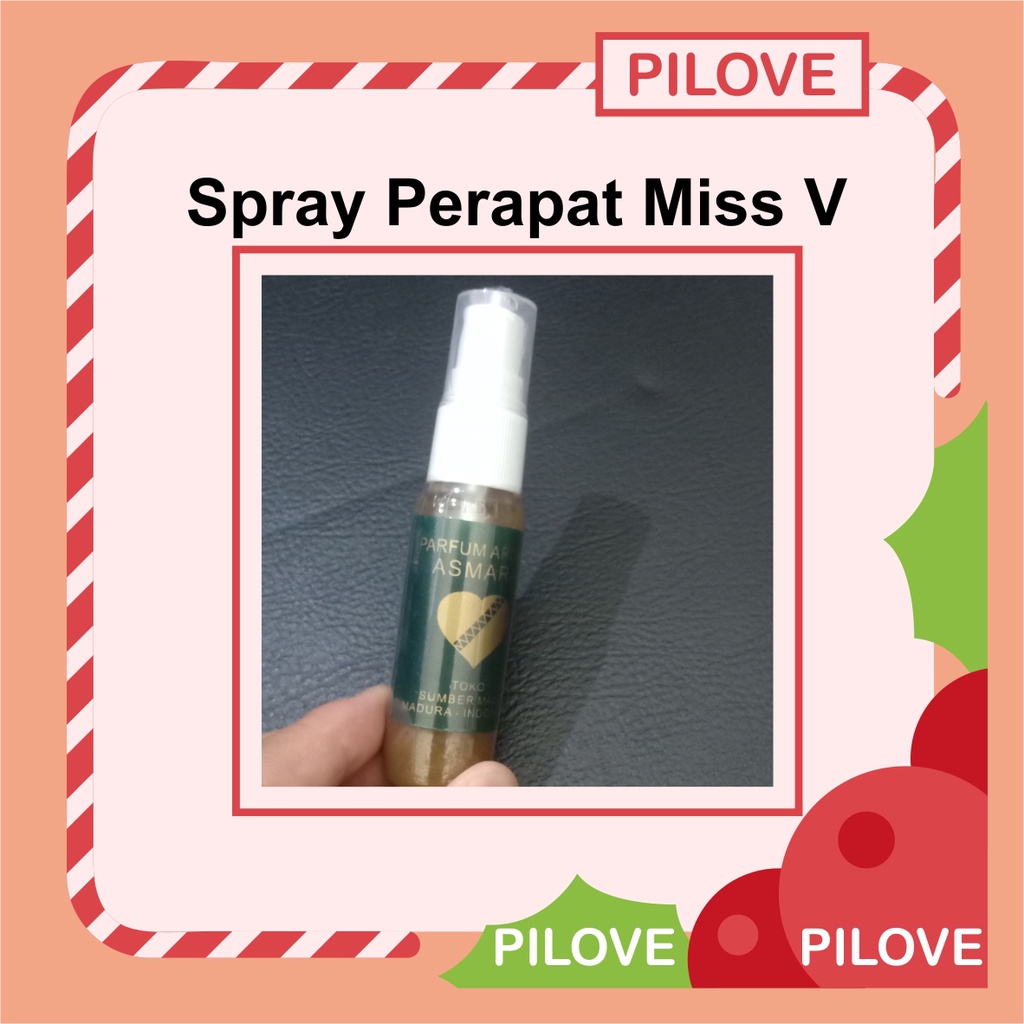 PILOVE - 100% PRIVASI AMAN Pewangi dan Parfum Miss V Perapat Dan Pengharum Kewanitaan Aroma Asmara / V Spray Parfum Khusus Wanita