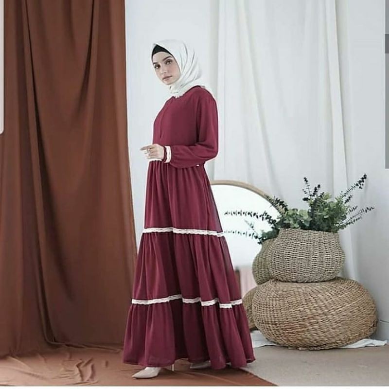 DRESS WANITA / GAMIS MURAH TERBARU /  GAMIS WANITA KEKINIAN 2023 /GAMIS LEBARAN WANITA