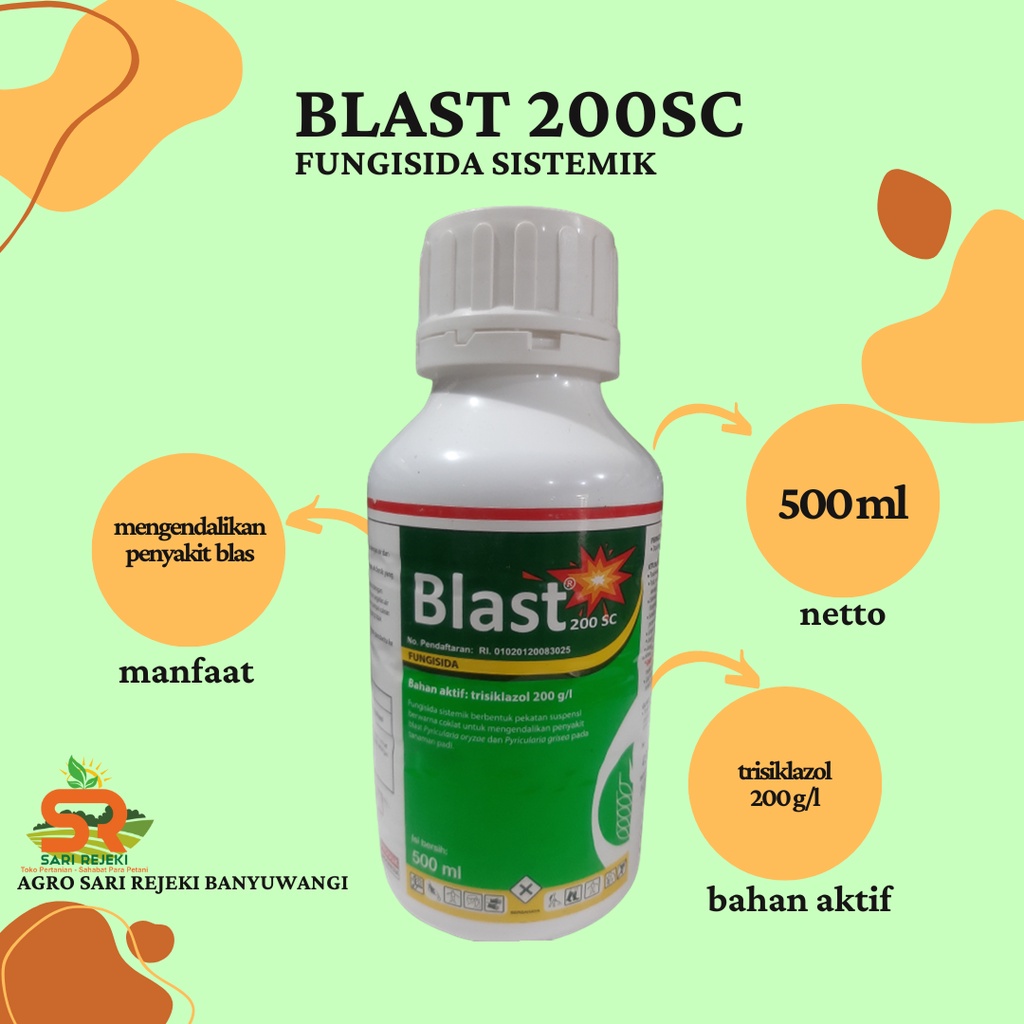 BLAST 200SC 500ML FUNGISIDA SISTEMIK