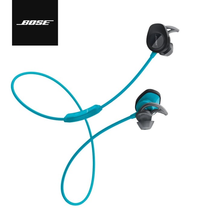 Bose Soundsport Wireless Earphone - Aqua murah