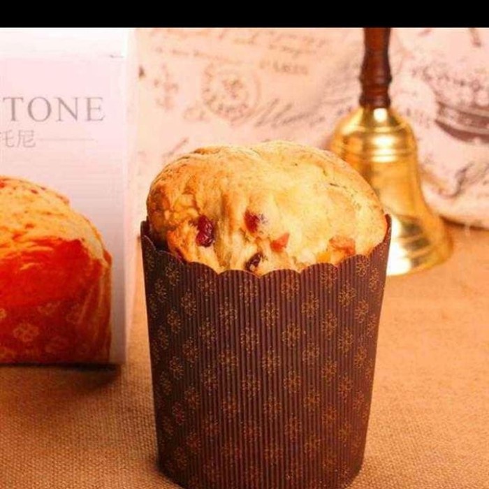 

KUE-PENGHIAS-ALAT- PANETTONE ITALIAN BREAD CUP / MOLD / CETAKAN UKURAN BESAR / BIG SIZE -ALAT-