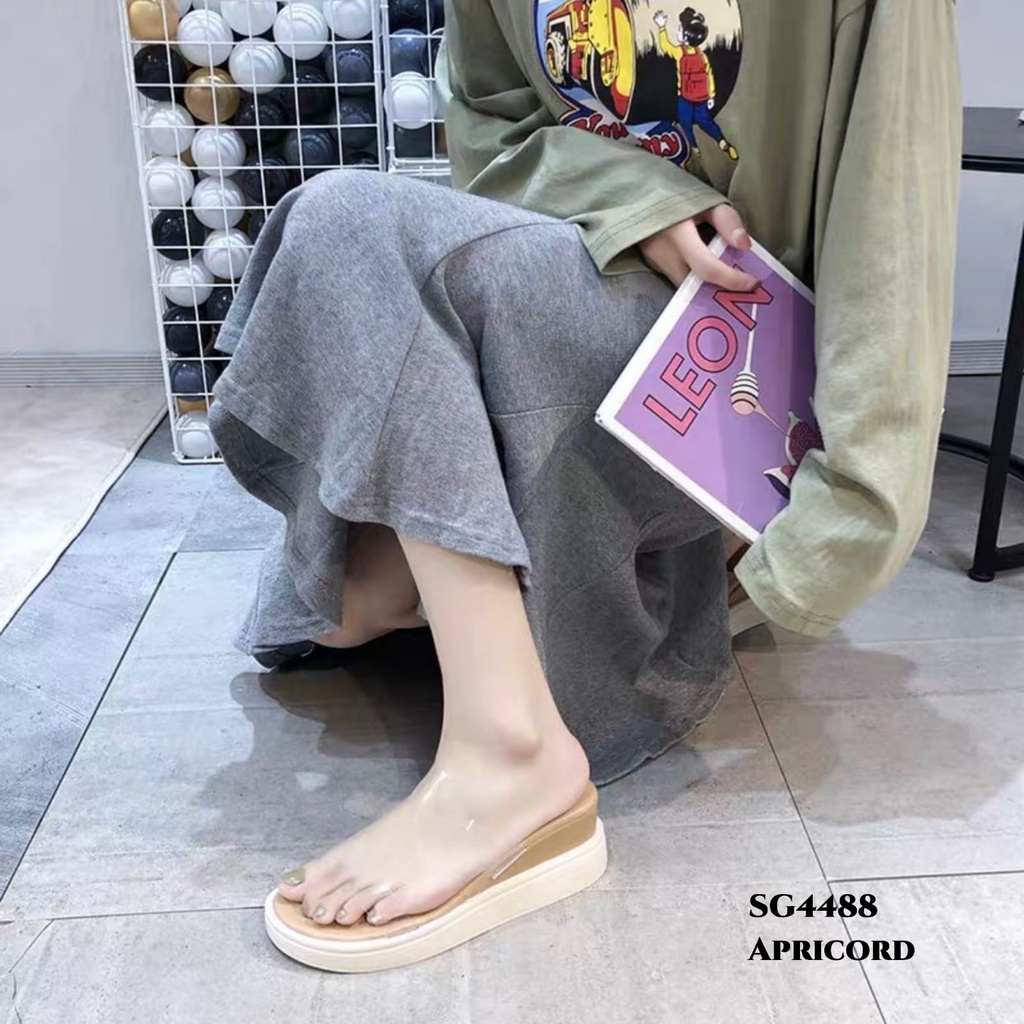 RESTOCK PRF Sandal Wedges Luxe Genevieve Fashion Korea anti slip SG4488