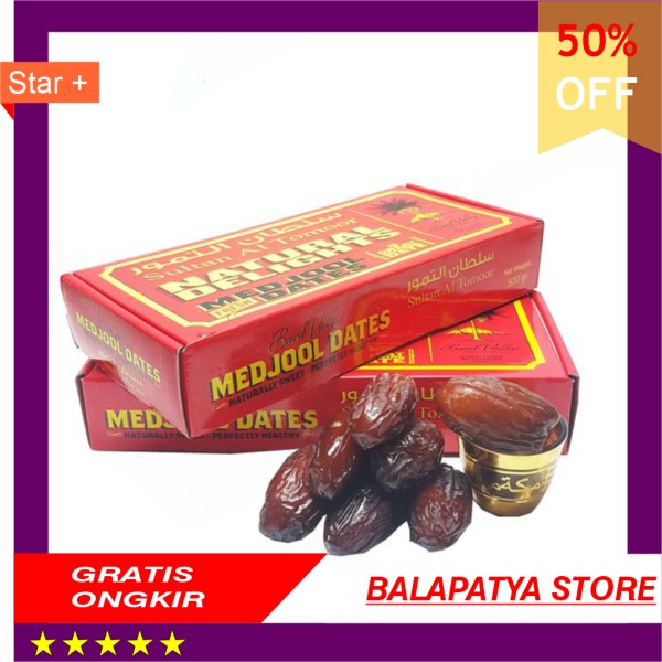 

STOK SISA 9 SAJA ! BURUAN !!! Kurma Medjool California Dates 500gr
