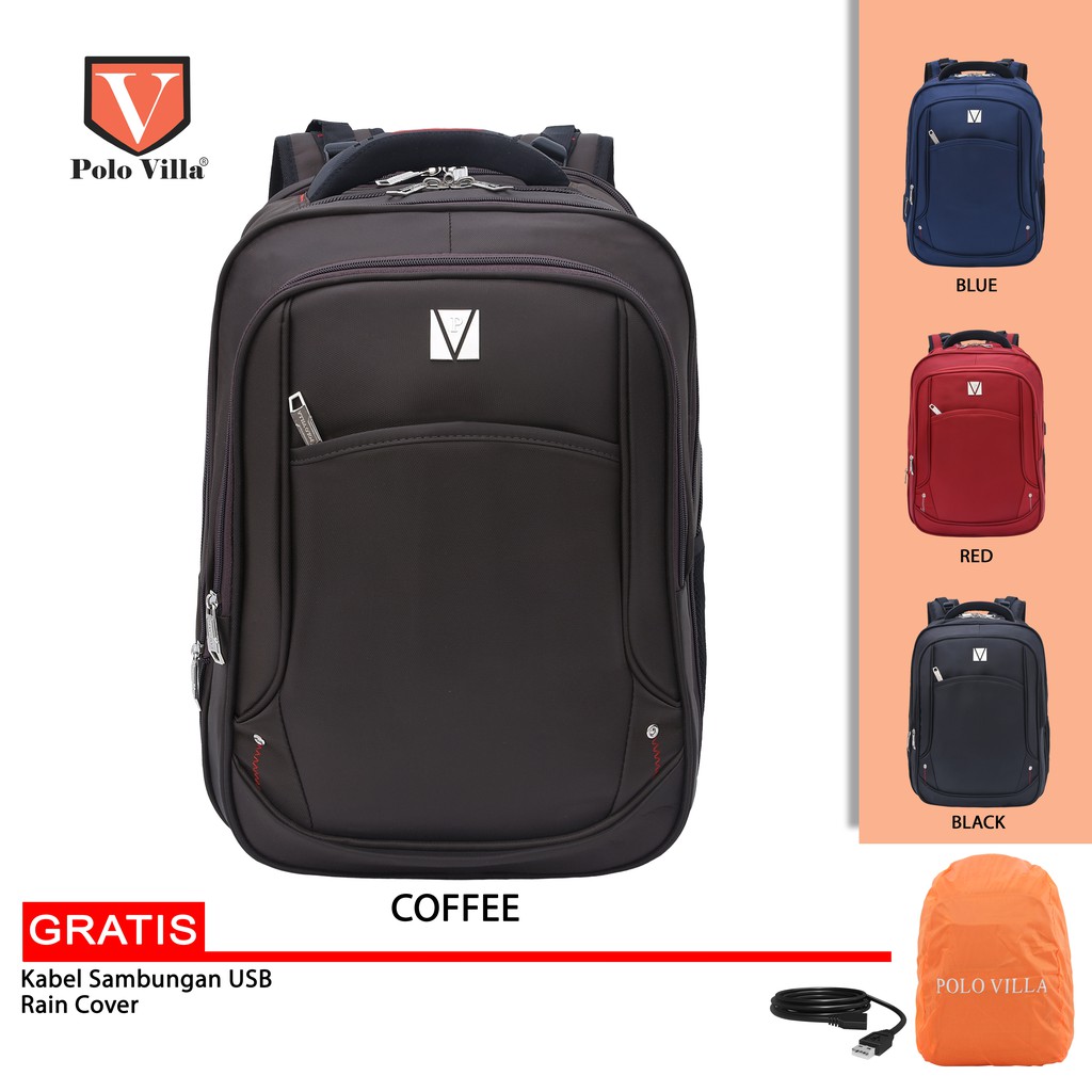 (RF) Tas Pria Polo Villa Royal Brachiation 18005 - 35 Liter - 4 Warna Ransel Fashion