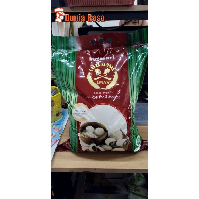 

BISA COD Cakra Kembar Emas Pao dan Mantao 5kg