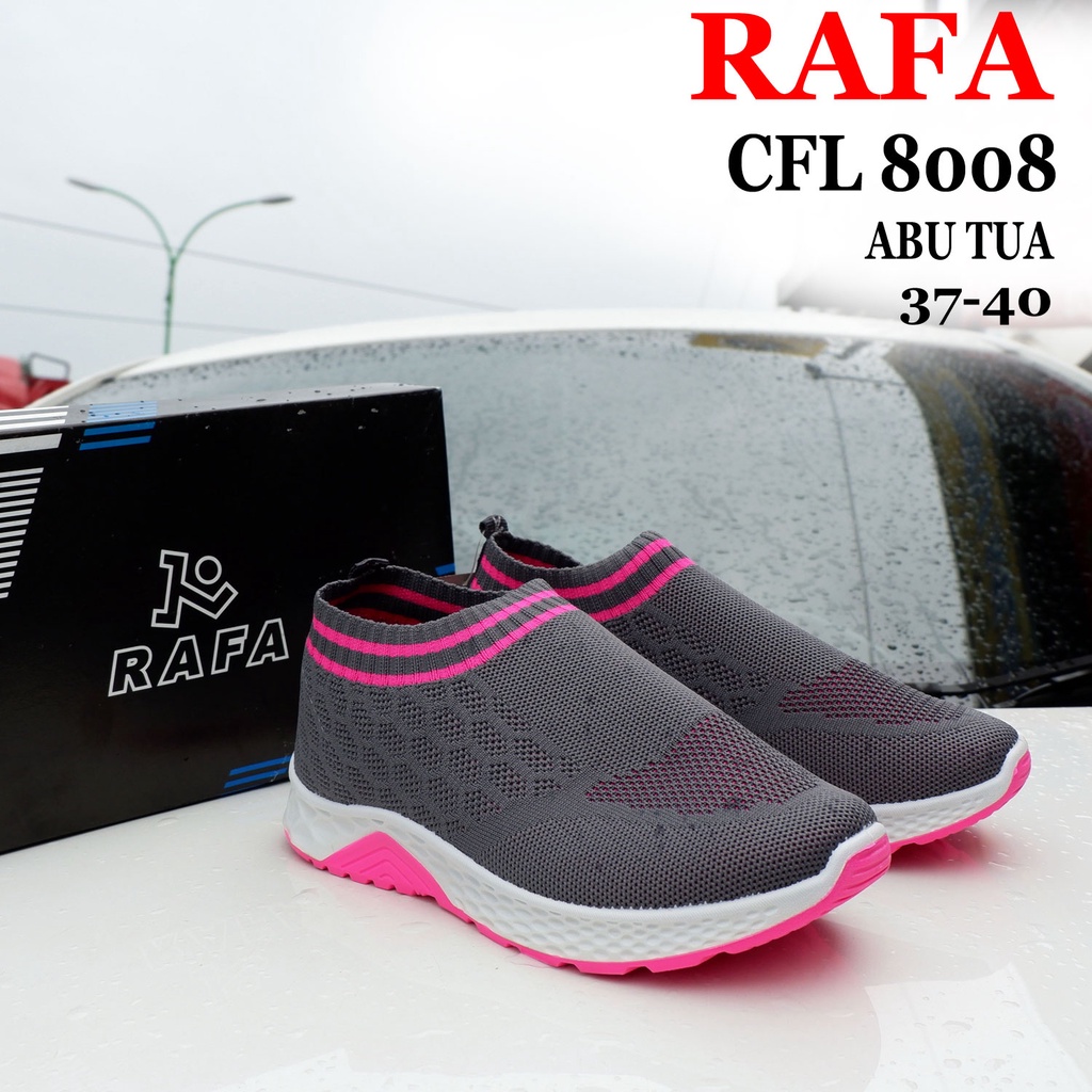 Sepatu rajut RAFA - CFL 8008 - Size 37-40 - sepatu wanita - sepatu senam - sepatu olahraga - sepatu knit-0