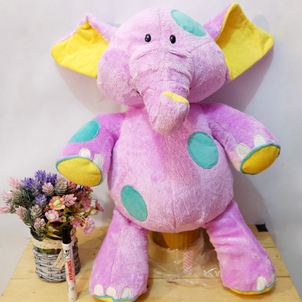 Boneka Gajah elephant animal import guliver uk.50cm