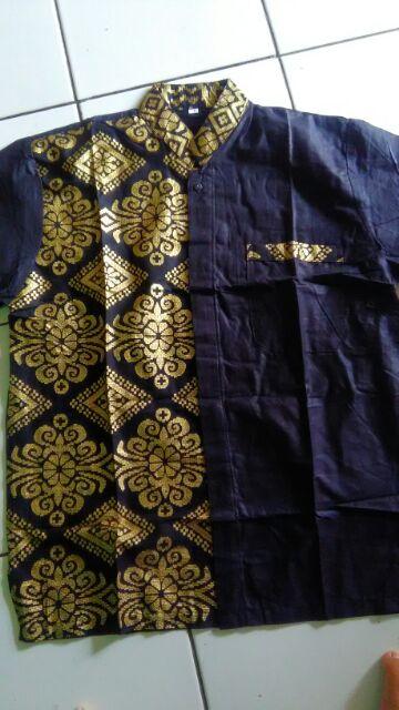 Kemeja Batik Songket Original