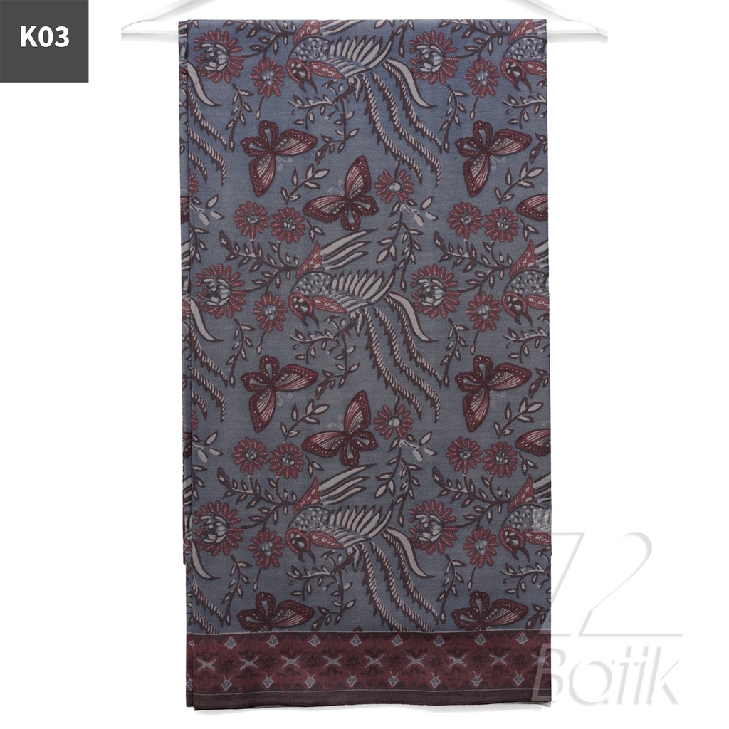 KAIN BATIK PREMIUM Bahan Katun Motif Kupu Kupu Two Tone Pagi Sore Warna Hitam 721615 Cap 72 Jarik Jarit Samping Kebat Panjang Batik Katun Modern Premium Bahan Seragam Batik Pernikahan Kantor Keluarga Murah Kamen Jadi Batik Bali Lembaran