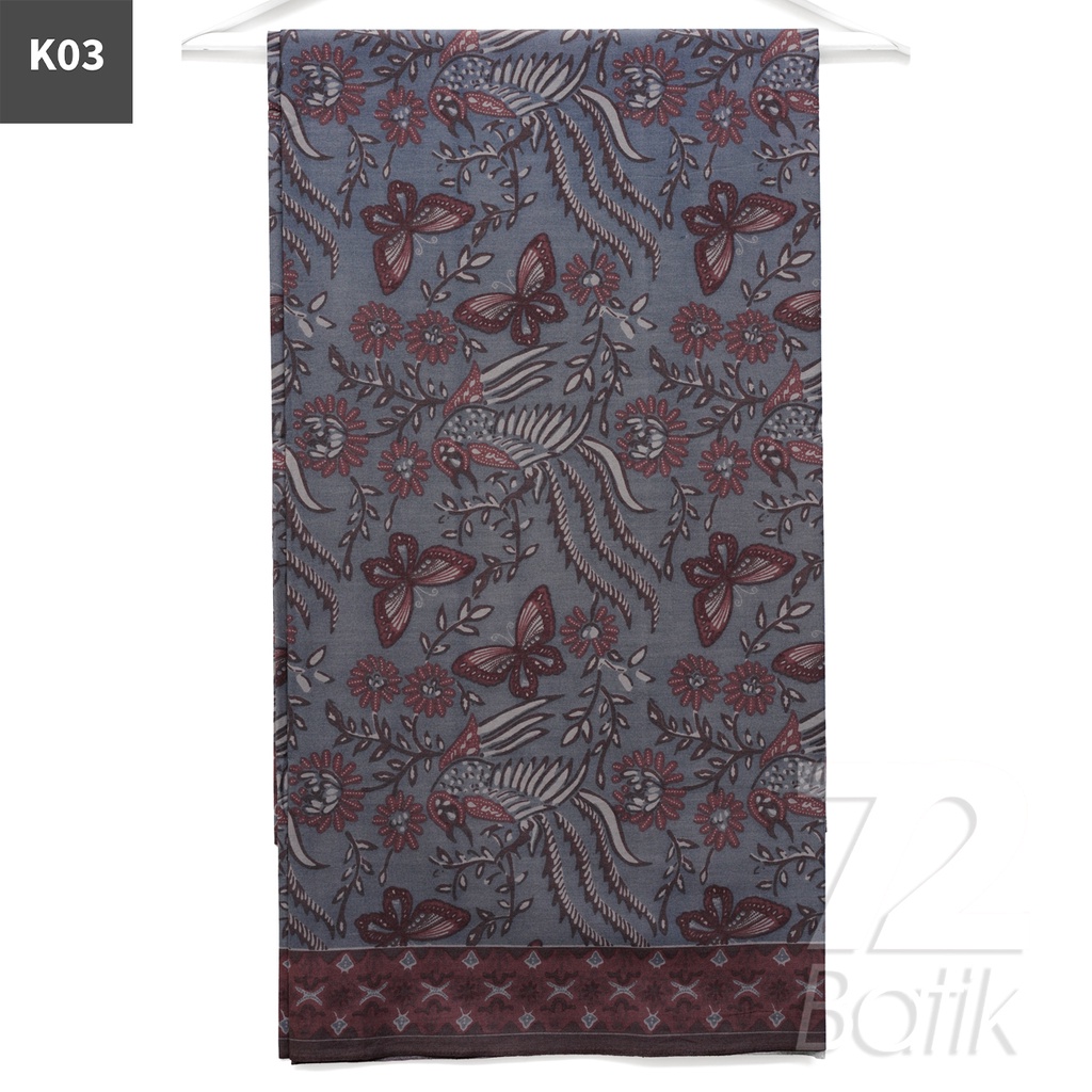 KAIN BATIK PREMIUM Bahan Katun Motif Kupu Kupu Two Tone Pagi Sore Warna Coklat 721611 Cap 72 Jarik Jarit Samping Kebat Panjang Batik Katun Modern Premium Bahan Seragam Batik Pernikahan Kantor Keluarga Murah Kamen Jadi Batik Bali Lembaran