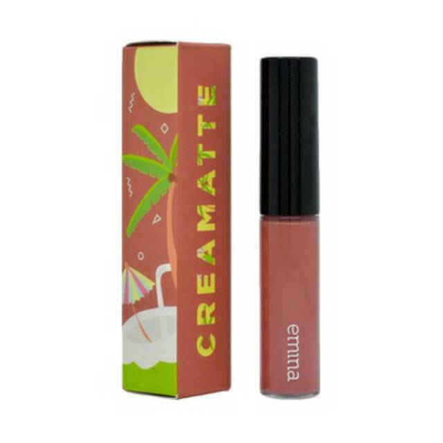 Emina Cream Matte Lip Cream 02 Fuzzy Wuzzy