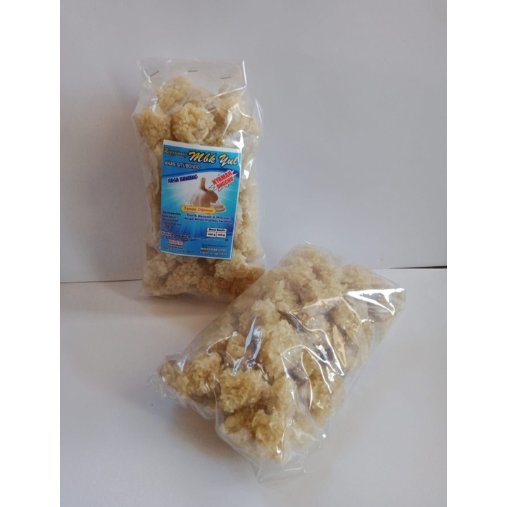 

Rengginang Jumputan Mentah Rasa Bawang Siap Goreng (450g)