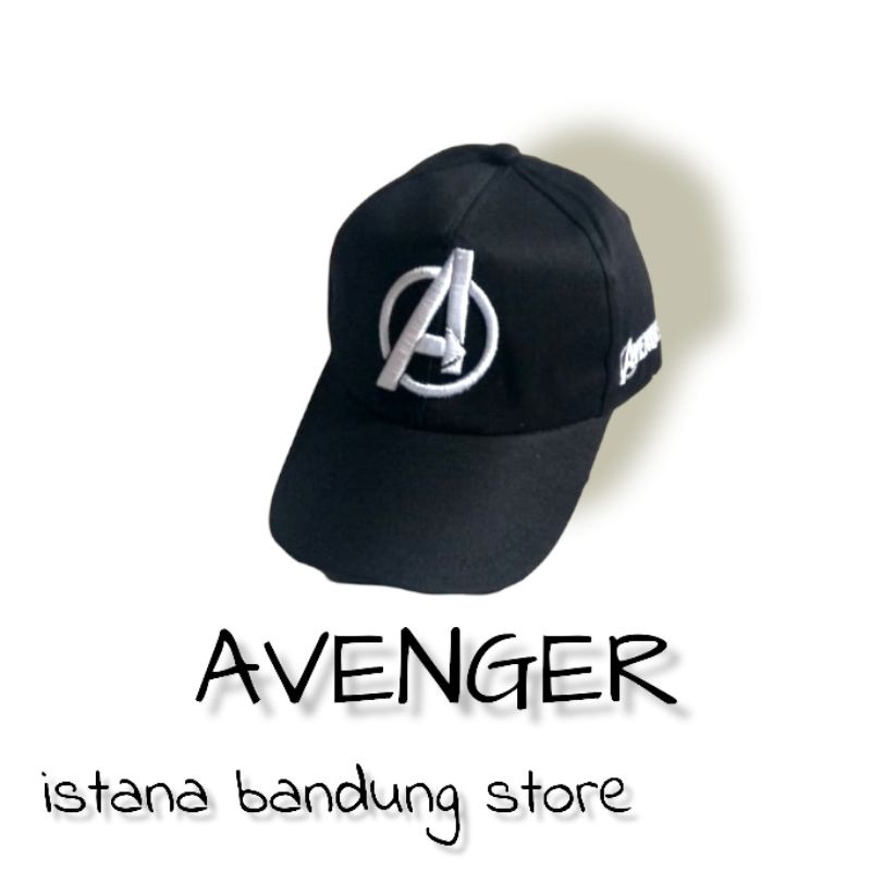 Topi Anak laki laki Bordir Avenger action comic Marvel Keren