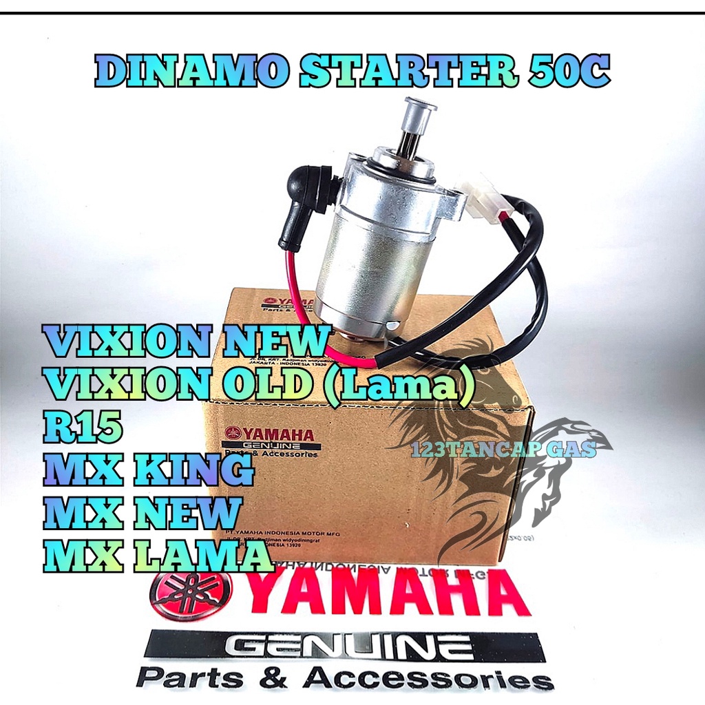 DINAMO STARTER YAMAHA 50C KUALITAS ASLI ORIGINAL YAMAHA YGP DYNAMO STATER PRESISI YAMAHA MX NEW MX L