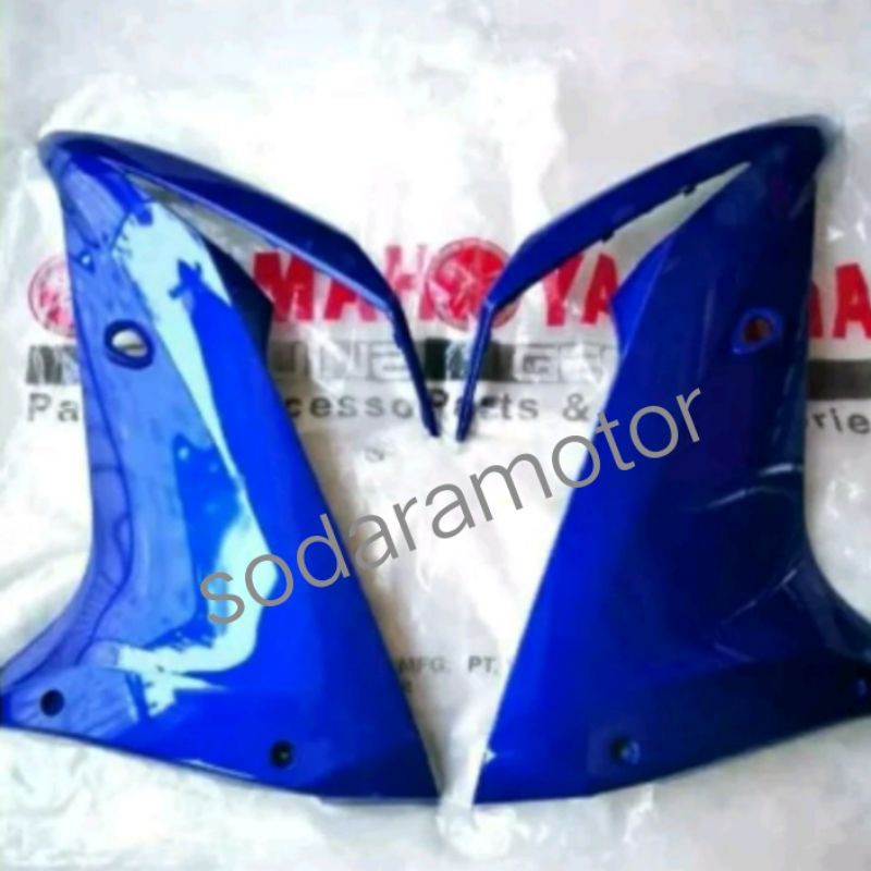 Panel 1&2 body samping depan R,15 BK6 V3 warna biru Metalic Original Yamaha YGP