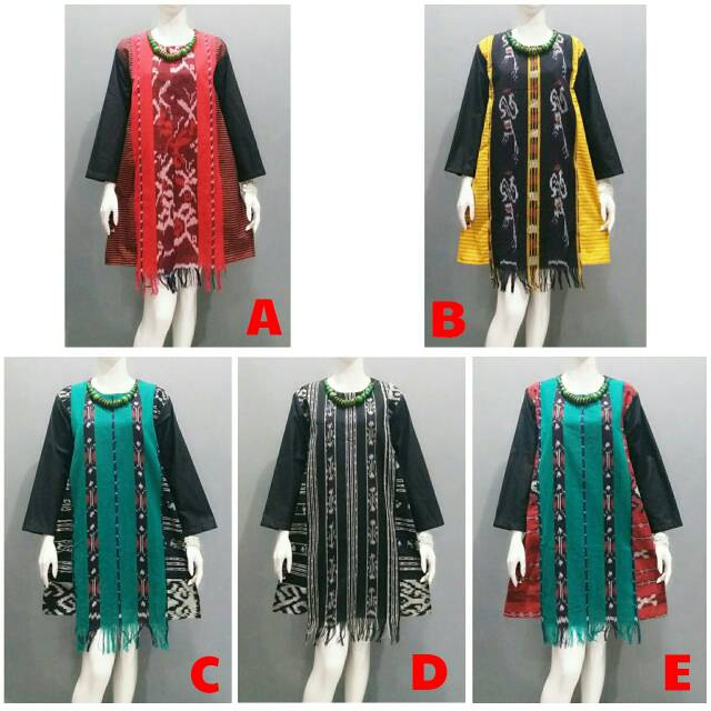 Tunik tenun.tunik tenun troso.tunik ALEXA