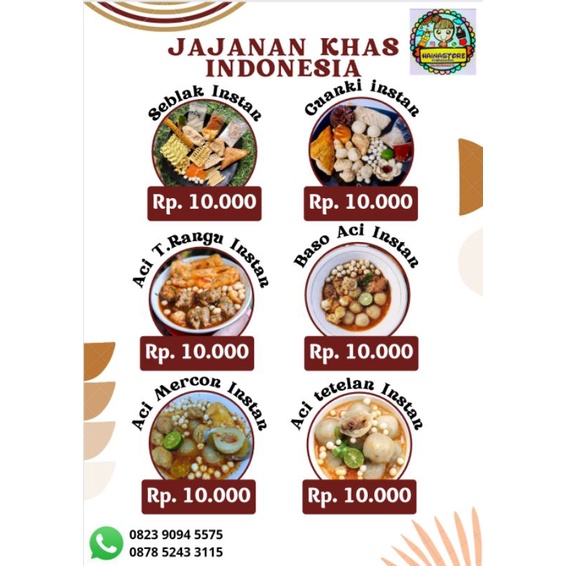 

pesenan boci 6pcs