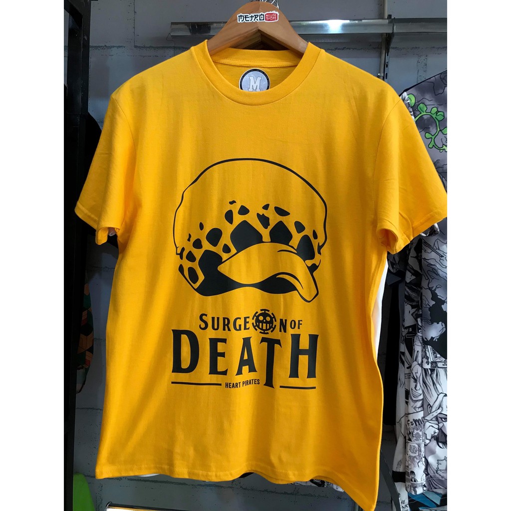 Kaos distro Onepiece Trafalgar Law Surgeon of Death Yellow