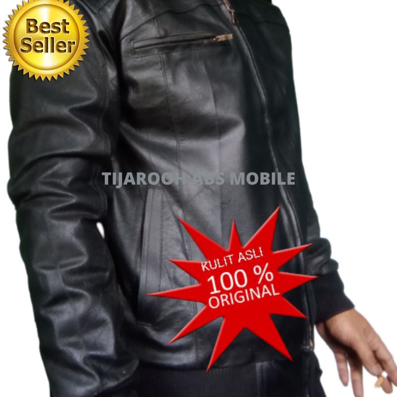 jaket kulit asli kambing