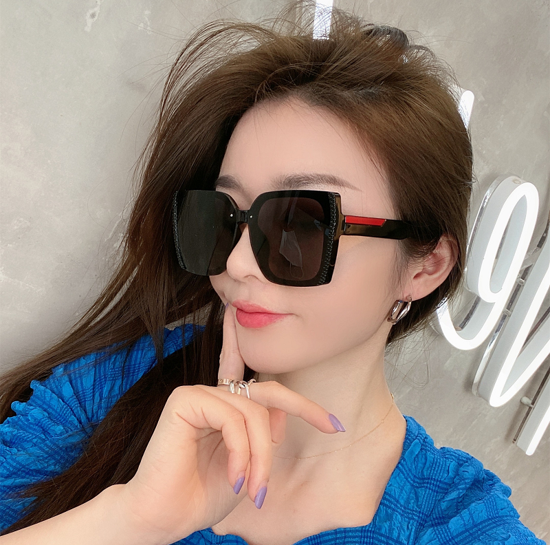 2021 new square street fashion sunglasses