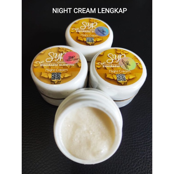 Bisa cod bpom Syh Skin Syh Glowing Skin Syh skincare eceran night cream syahreni glowing paket lengk