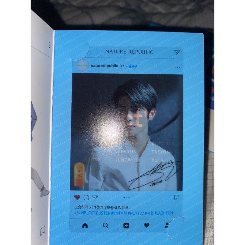 Photocard clear natrep nct / photocard nct / natrep mark jaehyun / pc nct / poca nct / natrep pc