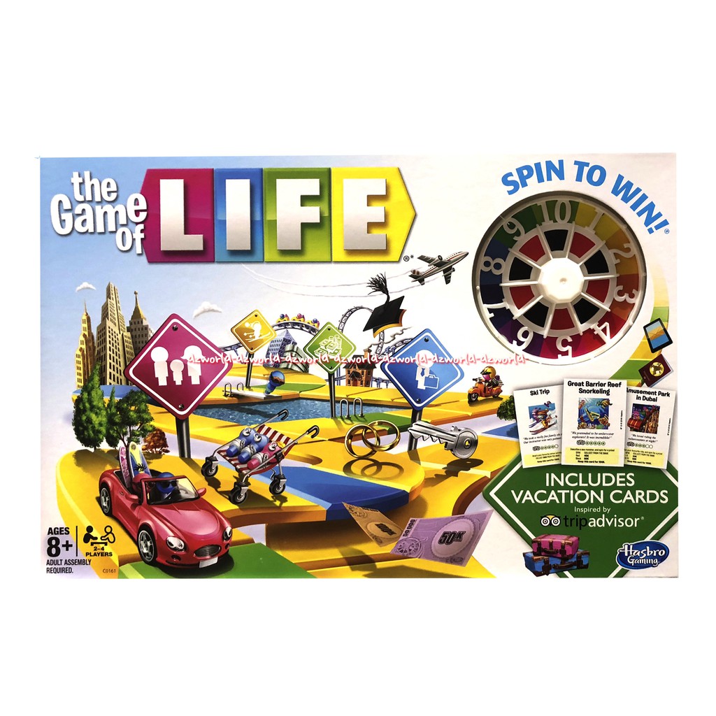 The Game Of Life Hasbro Adventures Edition Permainan Monopoli English Luar Negeri The Gameoflife Add Pets