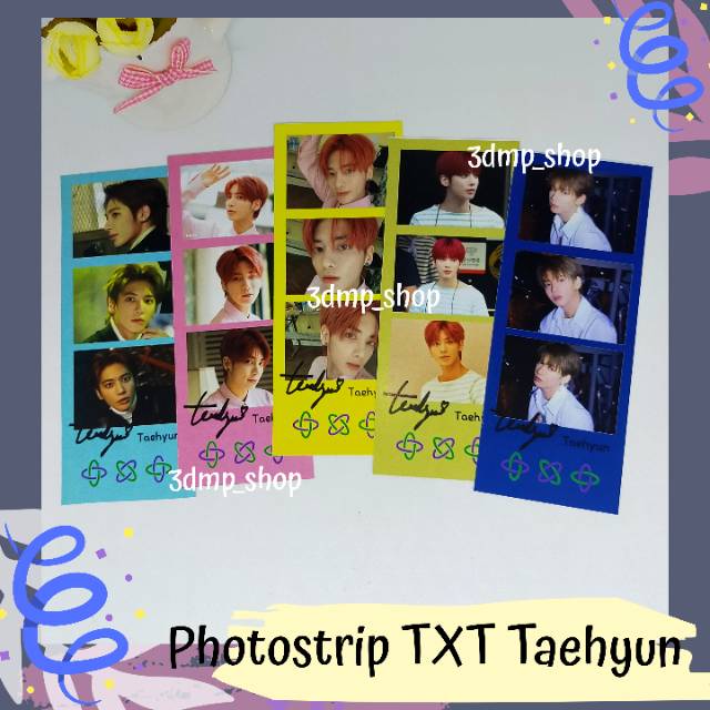 Photostrip TXT Taehyung Kpop