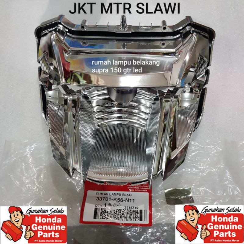 rumah lampu belakang supra x gtr 125 ori Honda AHM