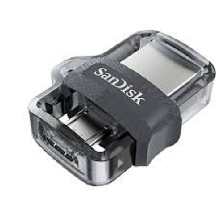 Sandisk Ultra Dual Drive m3.0 OTG 32gb Up to 150MB/s - Garansi Resmi