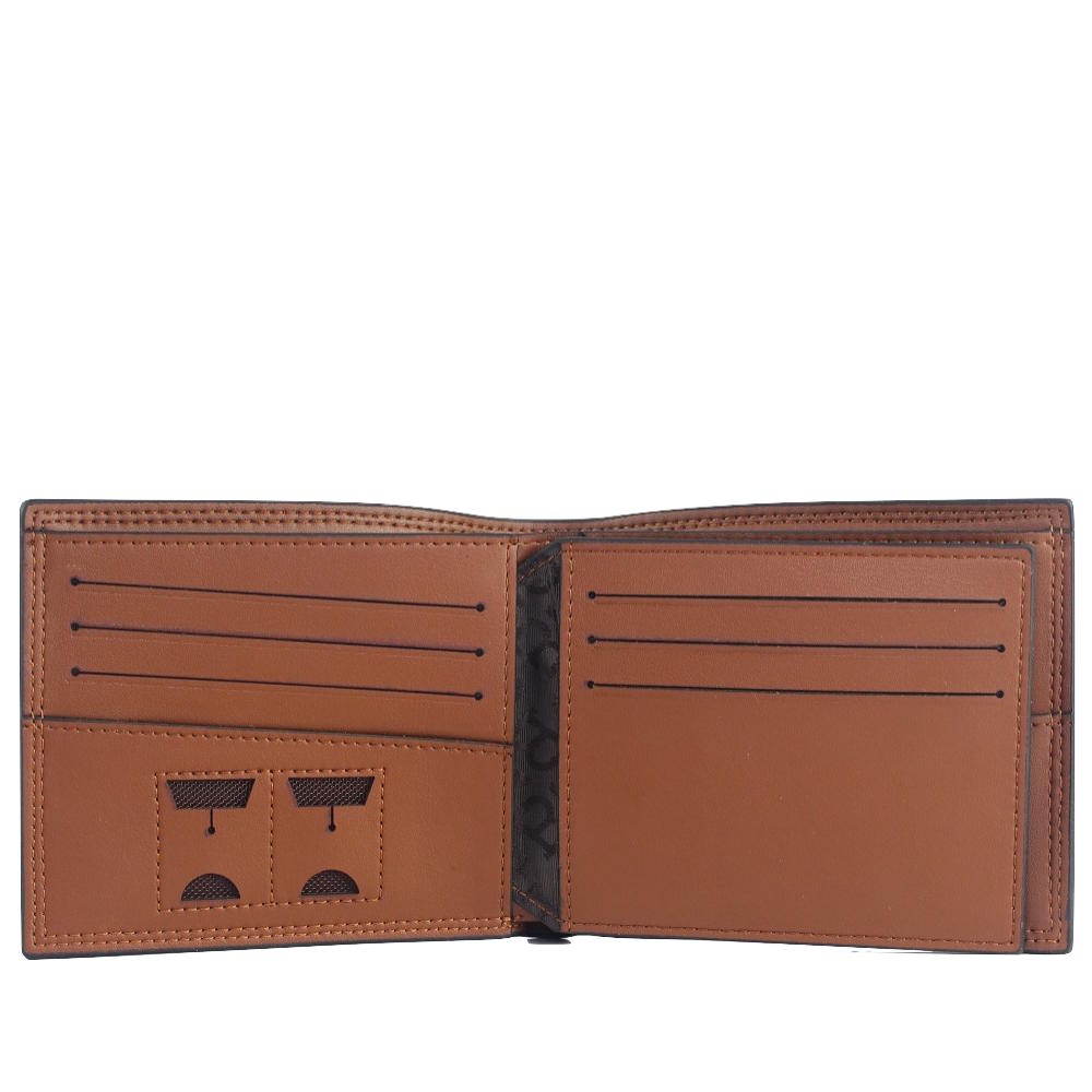 TOKOKOE - Dompet Pria model Tidur bahan Kulit Premium Dompet Lipat - BB 901-003 Brown