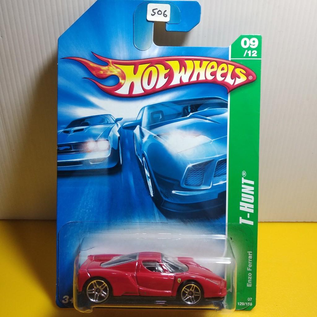 Hotwheels 2007 Enzo Ferrari TH -Red-