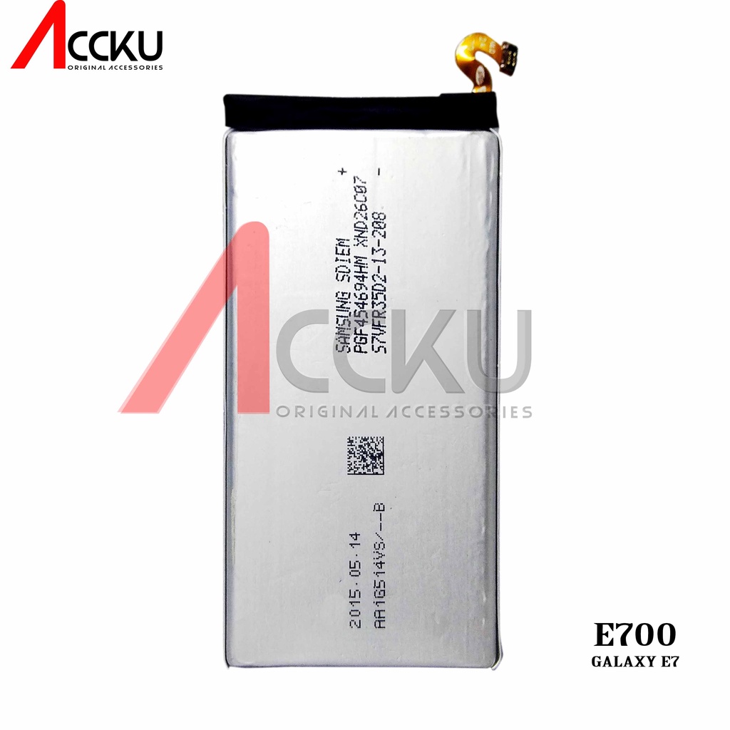 BATERAI SAMSUNG GALAXY E7 2015 E700 BATTERY SAMSUNG GALAXY E7 2015 E700 EB-BE700ABE ORIGINAL 100%