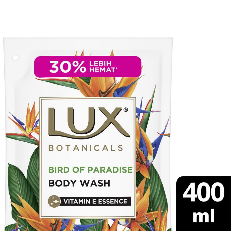 Lux Botanicals Body Wash Bird of Paradise Vitamin E Essence 400ml