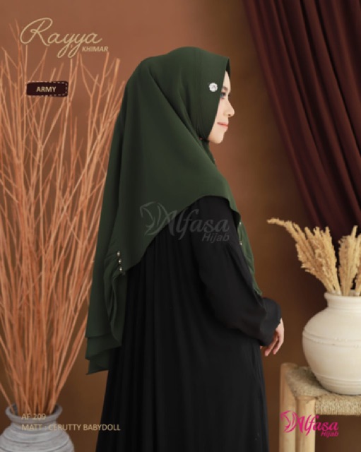 Raya Khimar Alfasa Hijab