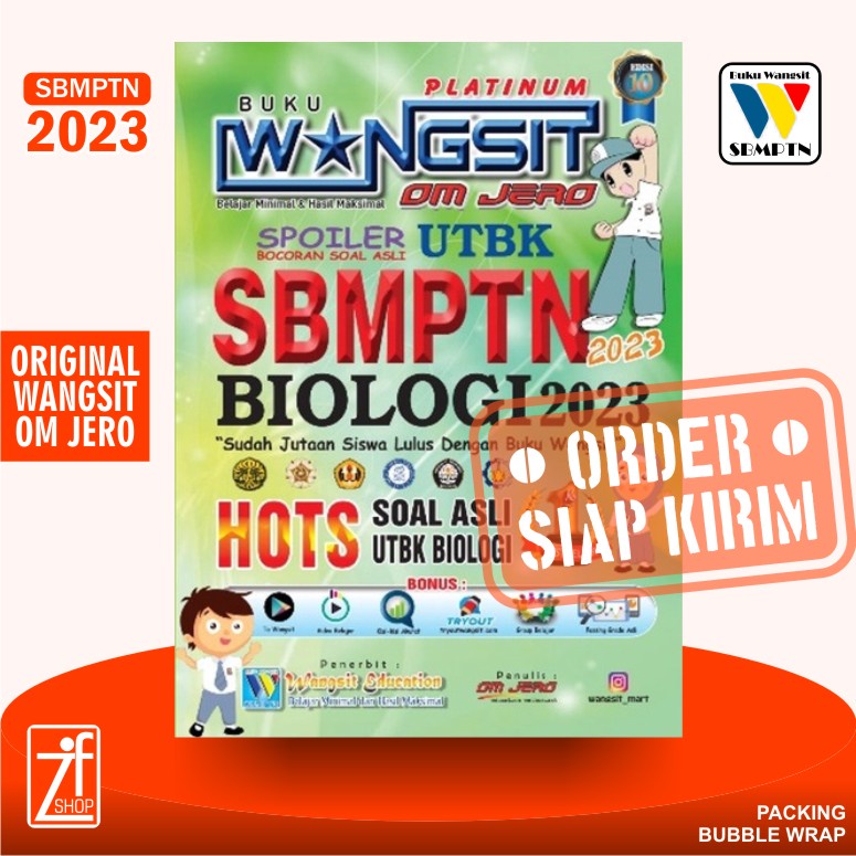 Jual Buku Wangsit Om Jero Utbk Sbmptn 2023 Biologi Platinum 2023