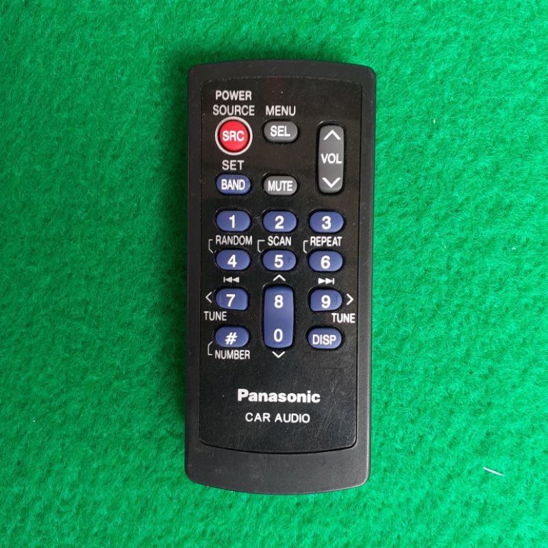 Remote PANASONIC Car Audio Tape Mobil Original Asli .