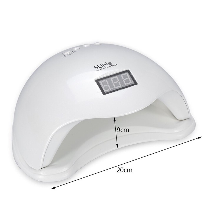 ORIGINAL SUN5 sun 5 LED Sun LED READYSTOK 48w lampu led nail art uv gel nail dryer